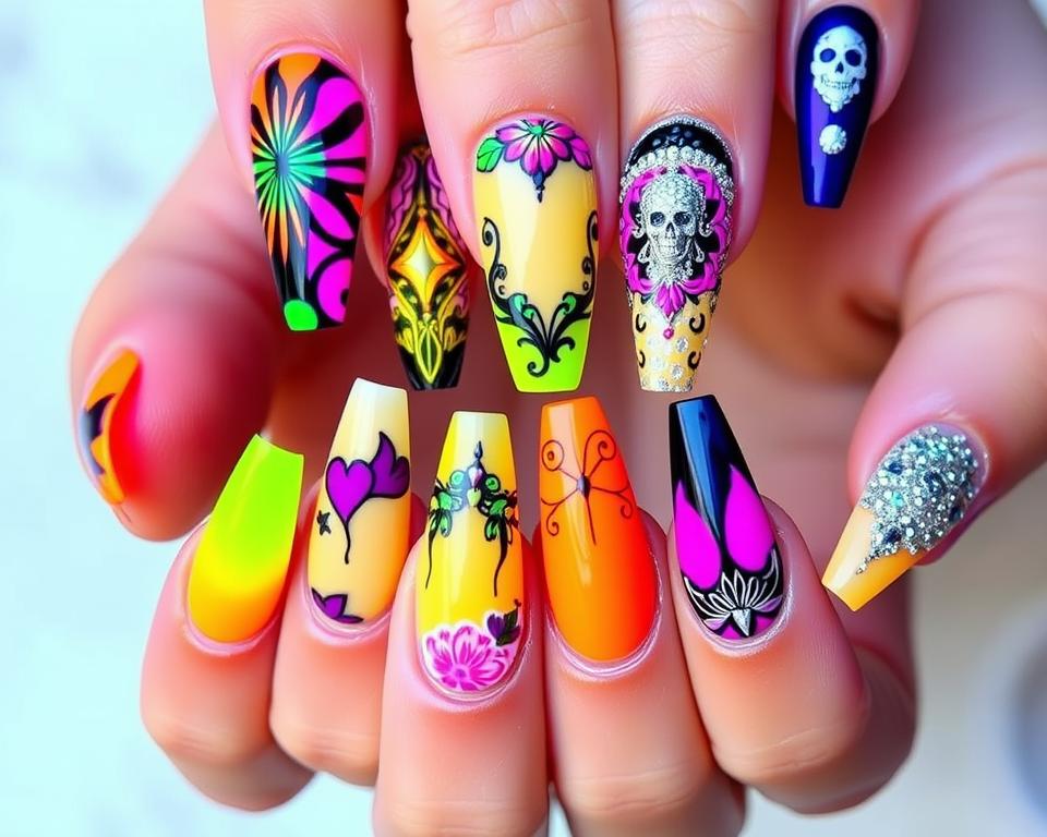 Vibrant Nail Designs