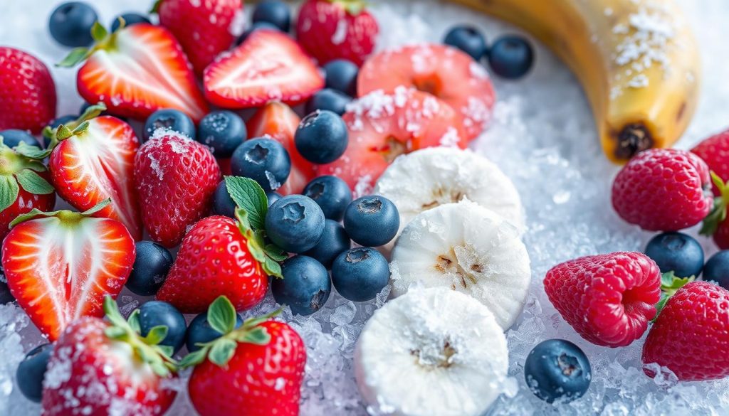 frozen fruits