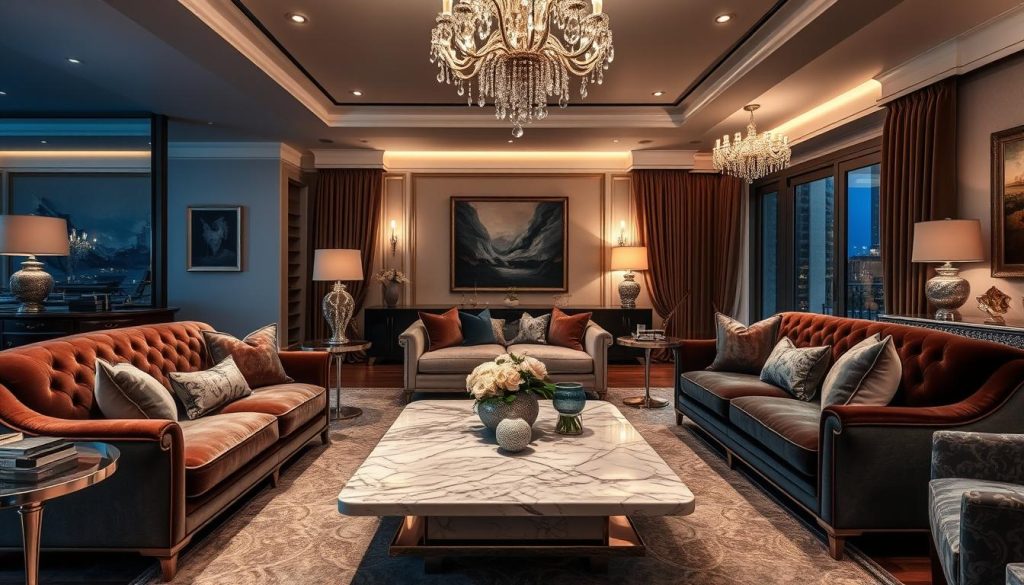 luxury living room decor