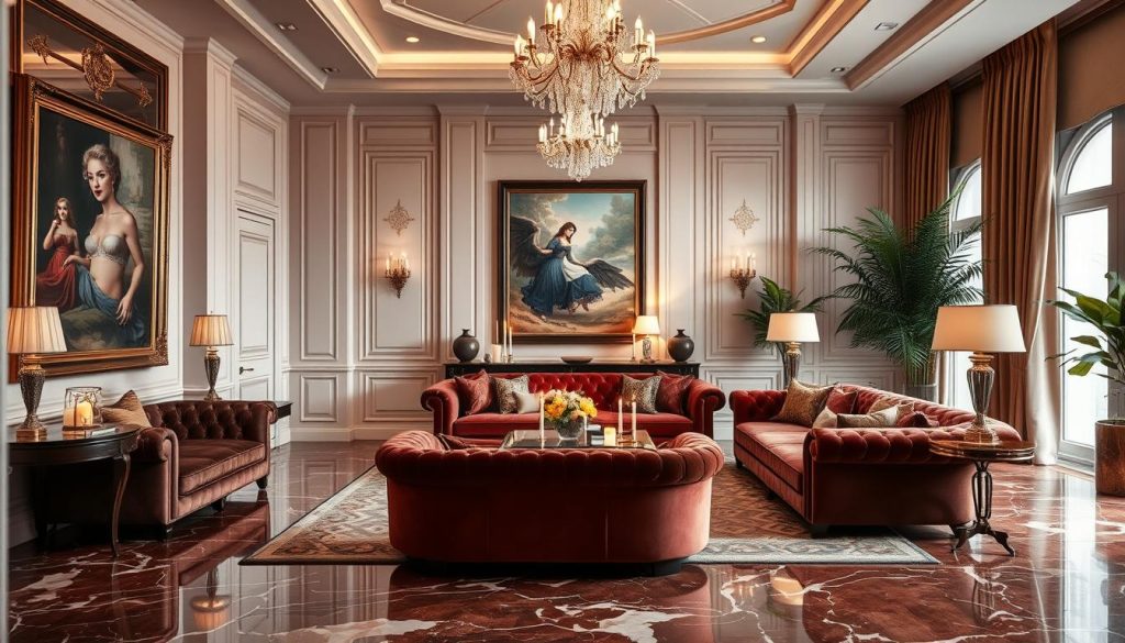 opulent living spaces