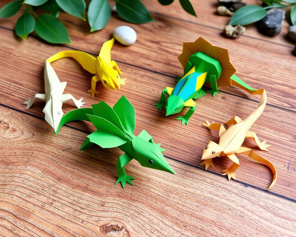 origami reptiles