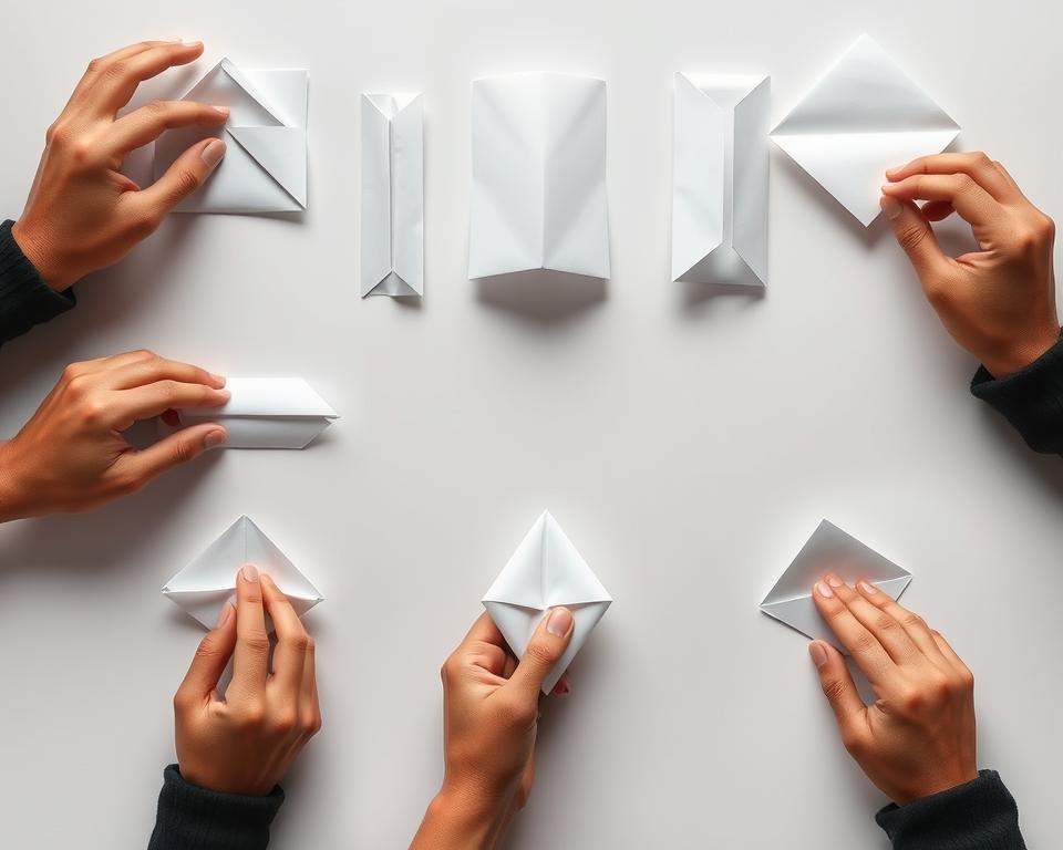 step-by-step paper folding instructions