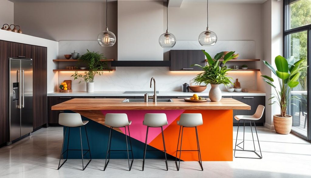 unique kitchen island