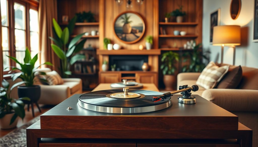 vintage turntable